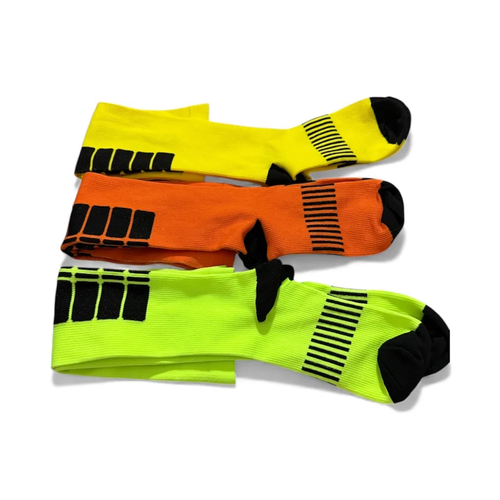 Unbranded Compression Socks Women's Yellow Orange Green Black